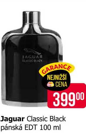 Jaguar Classic Black pánská EDT 100 ml 