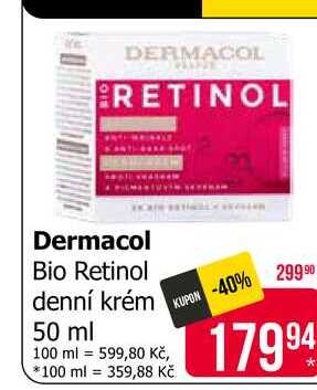 Dermacol Bio Retinol denní krém 50 ml 