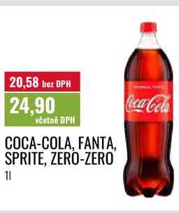 COCA-COLA, FANTA, SPRITE, ZERO-ZERO 11 