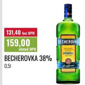 BECHEROVKA 38%, 0,51 