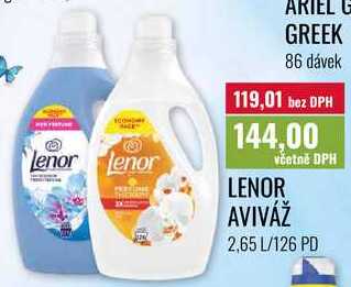 LENOR AVIVÁŽ 2,65 L/126 PD 
