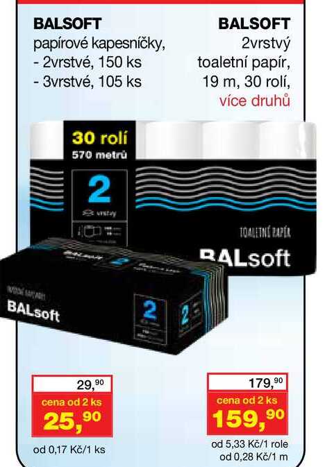BALSOFT 30 rolí