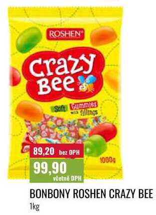 BONBONY ROSHEN CRAZY BEE 1kg 