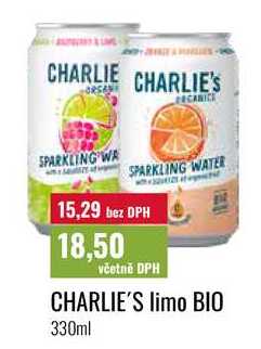 CHARLIE'S limo BIO 330ml  