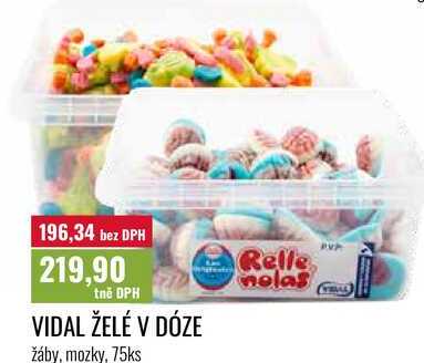 VIDAL ŽELÉ V DÓZE 75ks