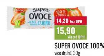 SUPER OVOCE 100% více druhů, 30g 