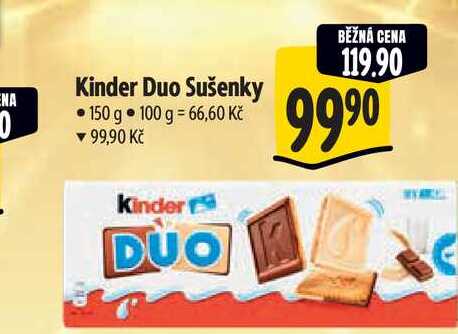 Kinder Duo Sušenky 150 g