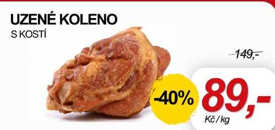 UZENÉ KOLENO S KOSTÍ, 1 kg