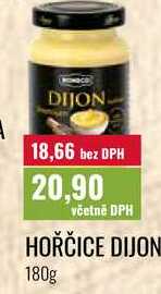 HOŘČICE DIJON 180g