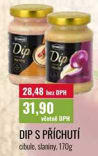 DIP S PŘÍCHUTÍ cibule, slaniny, 170g
