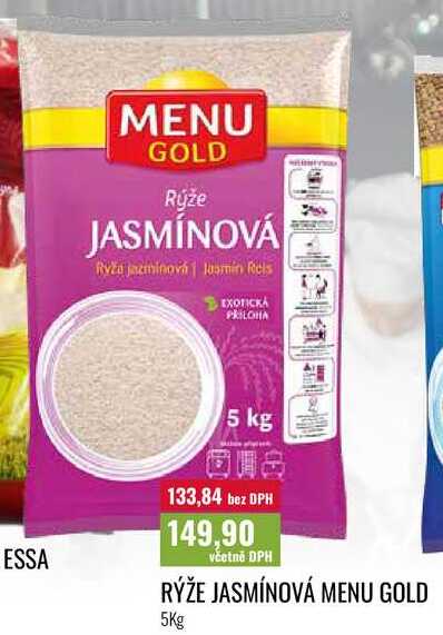 RÝŽE JASMÍNOVÁ MENU GOLD 5Kg 