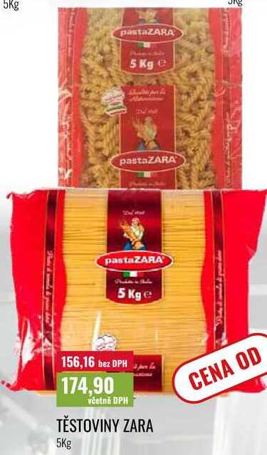 TĚSTOVINY ZARA 5Kg