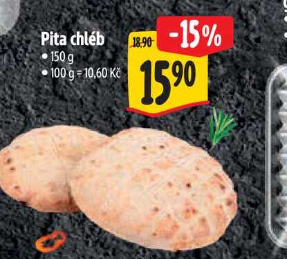 Pita chléb 150 g  