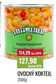 OVOCNÝ KOKTEJL 2500g