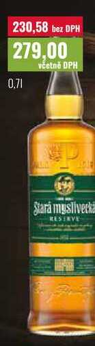 Stará myslivecká RESERVE 0,7l
