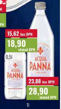 ACQUA PANNA 0,5l/1l