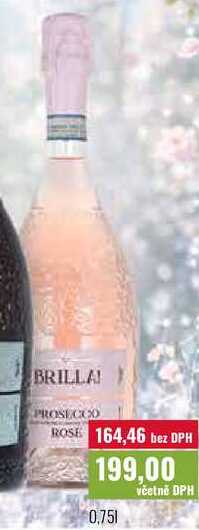 BRILLA PROSECCO ROSÉ 0,75l