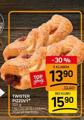 TWISTER PIZZOVÝ* 105 g 