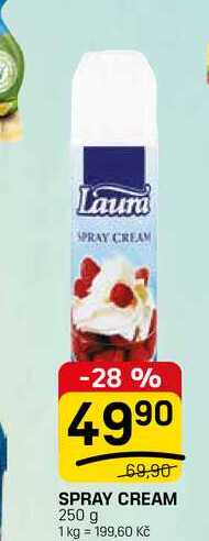SPRAY CREAM 250 g