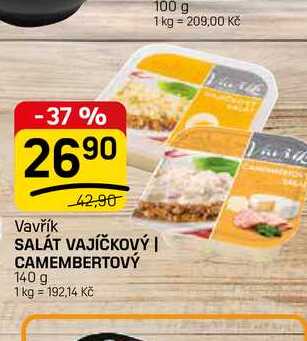 SALÁT VAJÍČKOVÝ | CAMEMBERTOVÝ 140 g