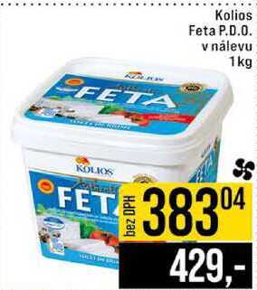 Kolios Feta P.D.O. v nálevu 1kg