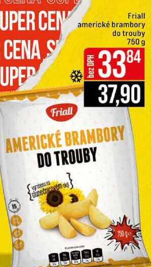 Friall americké brambory do trouby 750 g