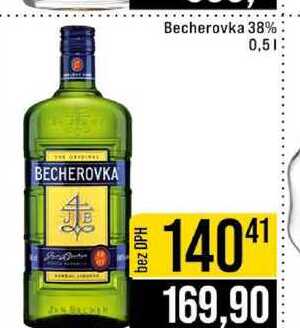 Becherovka 38% 0,5l