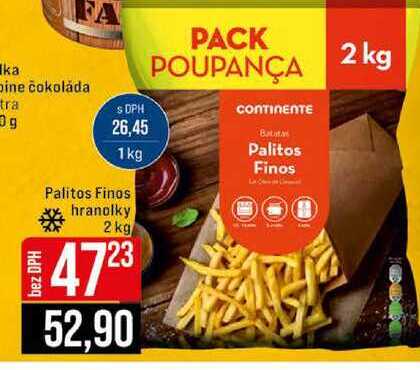Palitos Finos hranolky 2 kg