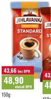 Jihlavanka standard extra jemná káva 150g