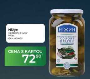 Nižyn 920g nakládané okurky