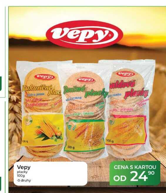 Vepy placky 100g
