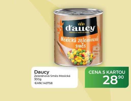  Daucy Zeleninová Směs Mexická 300g