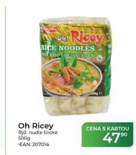 Oh Ricey rýžov nudle široké 500g