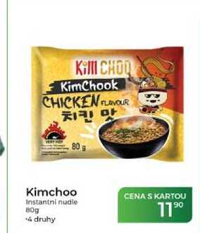 Kimchoo Instantní nudle 80g