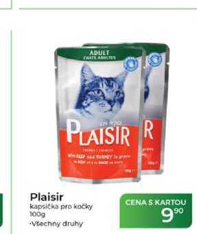 Plaisir kapsička pro kočky 100g