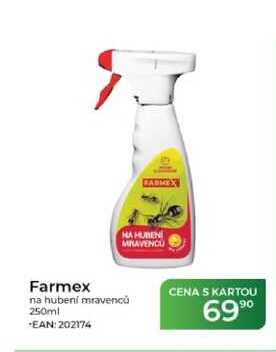 Farmex na hubení mravenců 250ml