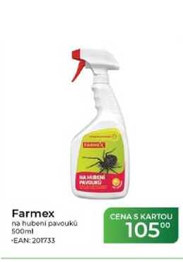 Farmex na hubení pavouků 500ml