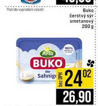 Buko čerstvý sýr smetanový 200 g 