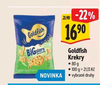 Goldfish Krekry 80 g