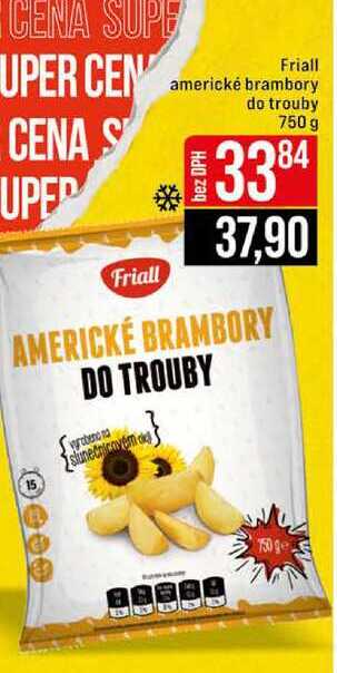 Friall americké brambory do trouby 750 g