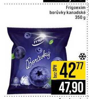 Frigoexim borůvky kanadské 350 g