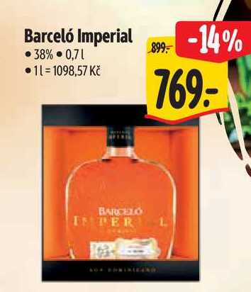 Barceló Imperial 0,7 l