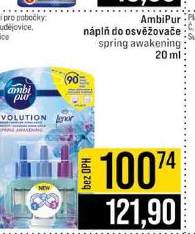 AmbiPur náplň do osvěžovače spring awakening 20 ml