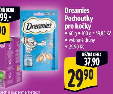 Dreamies Pochoutky pro kočky 60 g