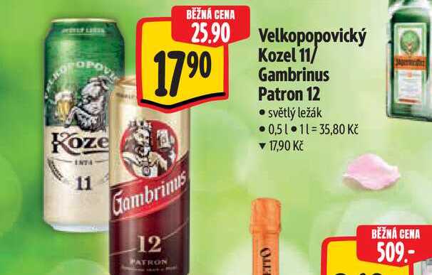 Gambrinus Patron 12 0,5 l