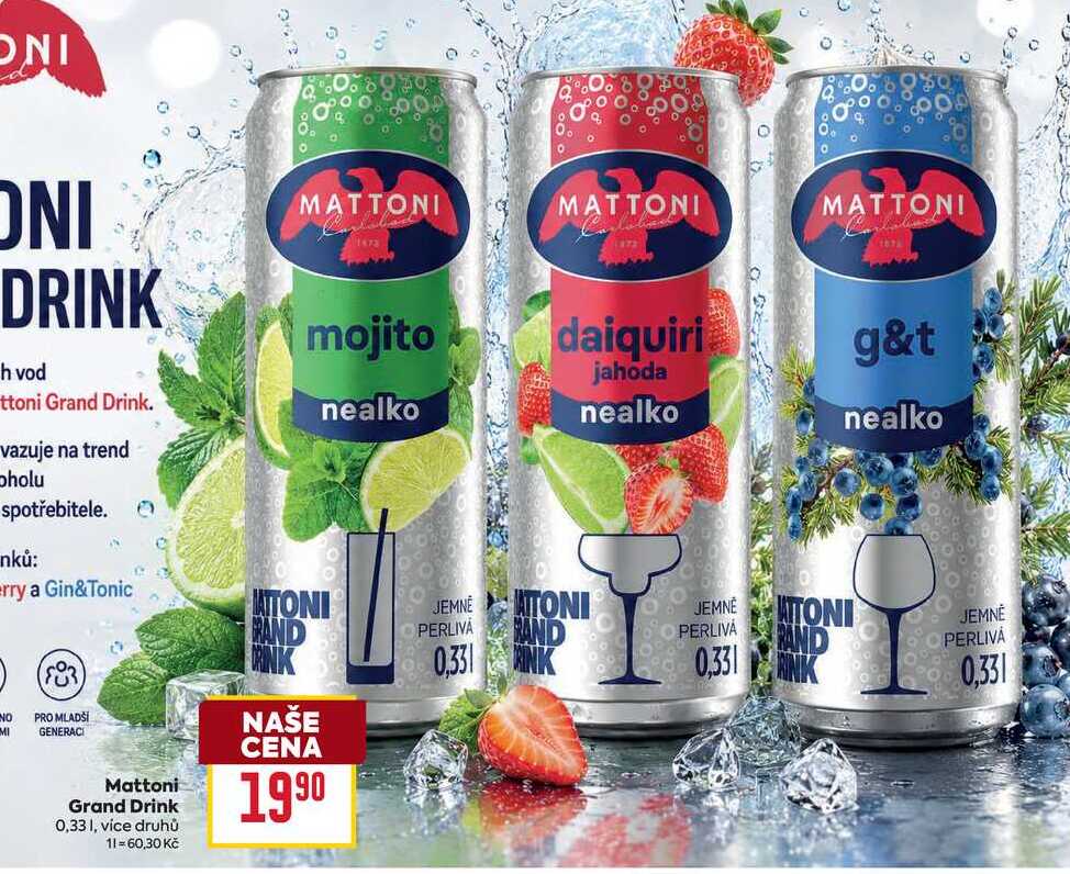 Mattoni Grand Drink 0,33l