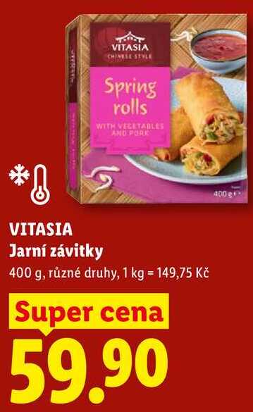 VITASIA Jarní závitky, 400 g