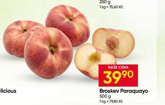 Broskve Paraquayos (donut) 500g