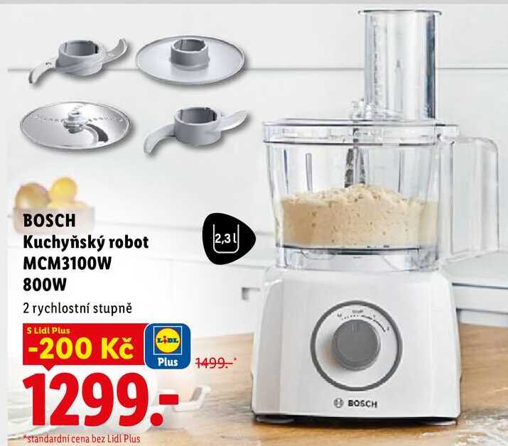 BOSCH Kuchyňský robot MCM3100W 800W