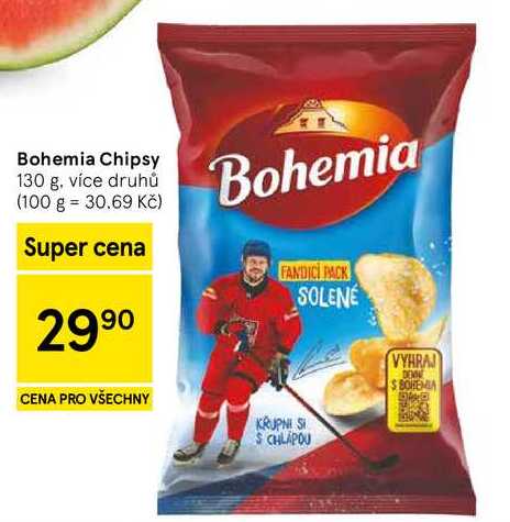 Bohemia Chipsy, 130 g, více druhů